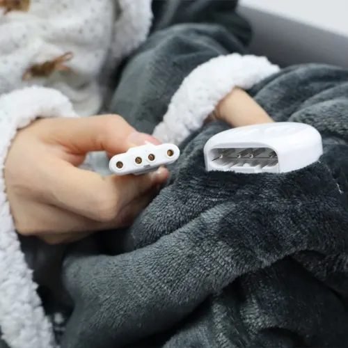Wearable Heated Throw Blanket