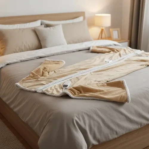 Wearable Heated Throw Blanket