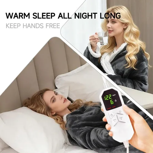 Wearable Heated Throw Blanket