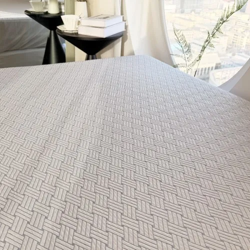 Lattice Serues Ice Silk Bed Cover