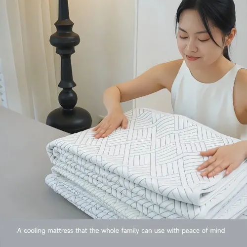 Lattice Serues Ice Silk Bed Cover