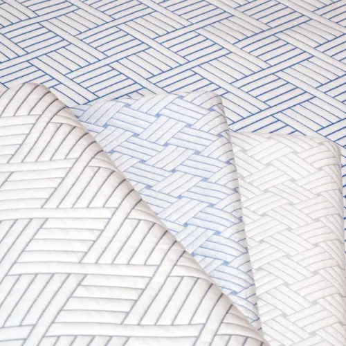 Lattice Serues Ice Silk Bed Cover