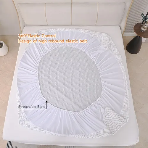 Lattice Serues Ice Silk Bed Cover