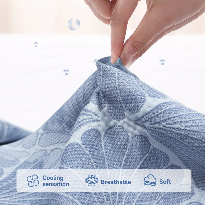 Pattern Collection Ice Silk Mattress Cover