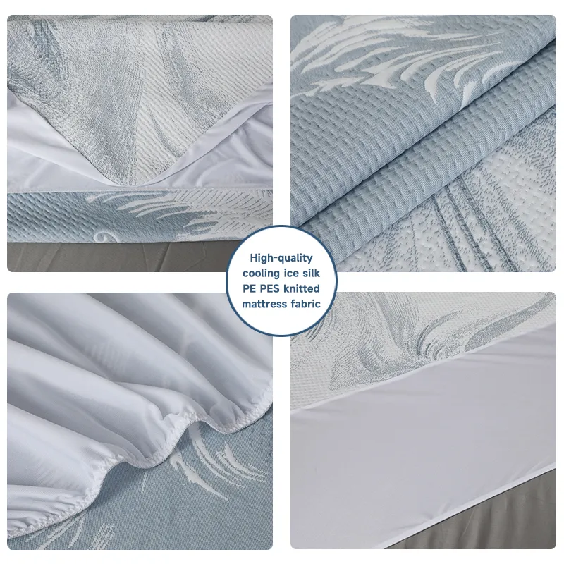 Pattern Collection Ice Silk Mattress Cover